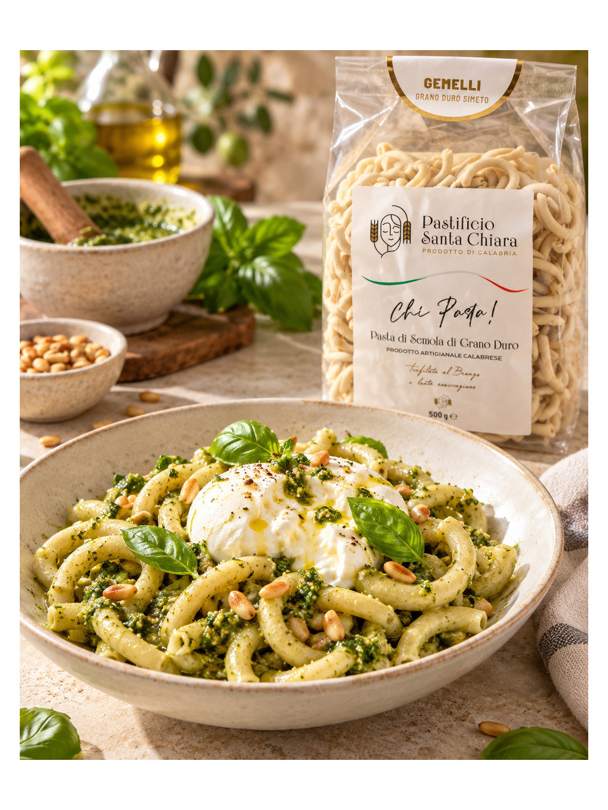 Włoski Makaron Gemelli Grano Duro Simeto 500g